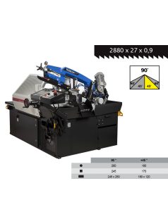 pilous arg260 cf-nc automata szalagfűrészgép
