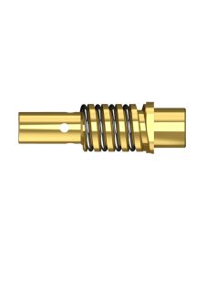   180A-os hegesztőpisztolyhoz közdarab M6 180A, balos menet (5db/cs)