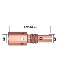 Közdarab M8 250A (5db/cs)