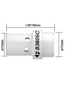 Műanyag gázdiffúzor 340A (5db/cs)