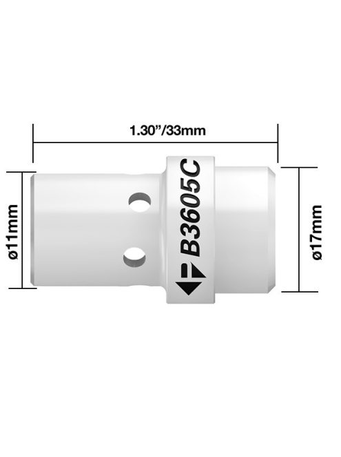 Műanyag gázdiffúzor 340A (5db/cs)