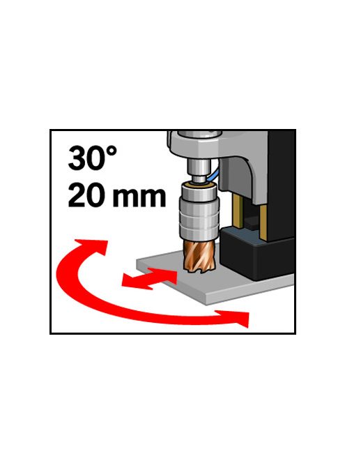 BDS MAB 845 mágnestalpas fúrógép 100mm átmérőig és 110mm fúrásmélységig, menetfúrás M32-ig