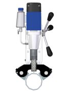 BDS PipeMAB 200 speciális csőfúró mágnestalpas fúrógép