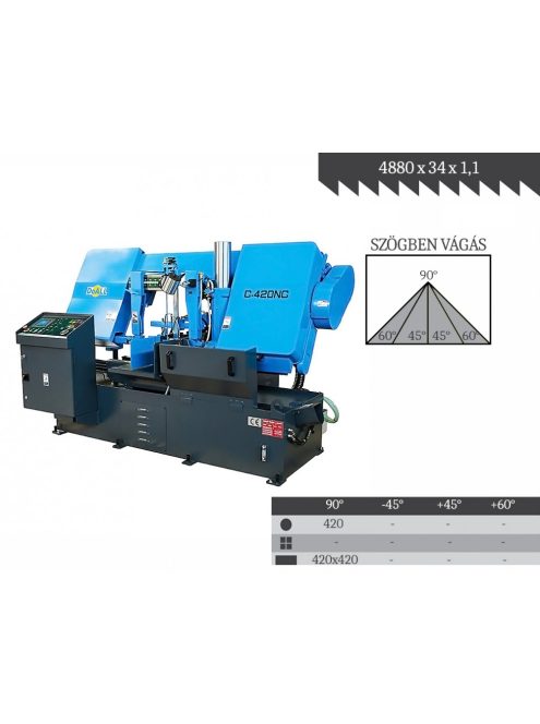 DoALL USA NC automata szalagfűrészgép C-420NC