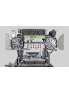 pilous ctr1300 h forestor  vízszintes rönkhasító faipari szalagfűrészgép. 