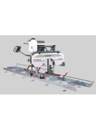 pilous ctr550 e forestor vízszintes rönkhasító faipari szalagfűrészgép. 