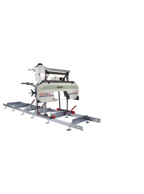 pilous ctr750 gx forestor  vízszintes rönkhasító faipari szalagfűrészgép. 