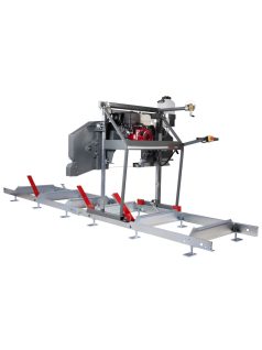 pilous ctr750 gx forestor  vízszintes rönkhasító faipari szalagfűrészgép. 