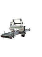 pilous ctr750 mobile forestor  vízszintes rönkhasító faipari szalagfűrészgép. 