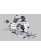 PILOUS CTR750 LX FORESTOR -  vízszintes rönkhasító faipari szalagfűrészgép.