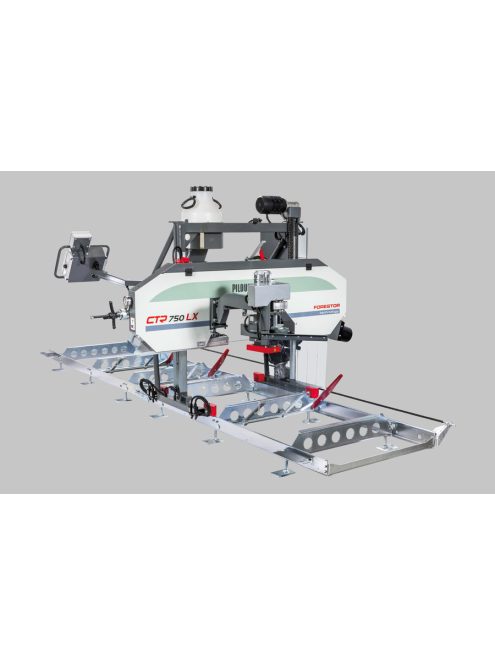 PILOUS CTR750 LX FORESTOR -  vízszintes rönkhasító faipari szalagfűrészgép.