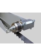 pilous ctr800 h forestor  vízszintes rönkhasító faipari szalagfűrészgép. 