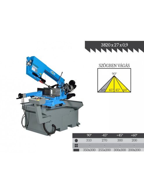 DoALL USA félautomata szalagfűrészgép DS-300SA