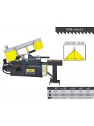 EPPLE E-BS 360 DGH félautomata szalagfűrészgép, vágási kapacítás 510x360mm