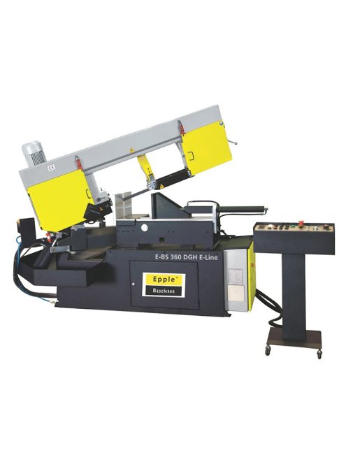 EPPLE E-BS 360 DGH félautomata szalagfűrészgép, vágási kapacítás 510x360mm