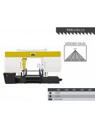EPPLE E-BSP 1.020H félautomata szalagfűrész, vágási kapacítás 1020x1020mm