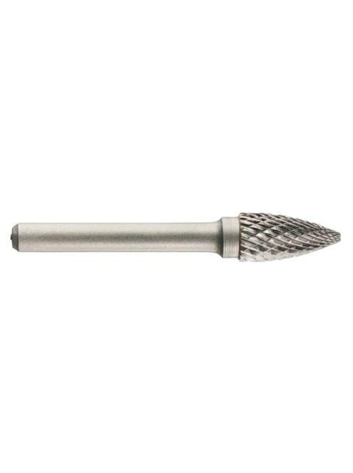 FE-POWERTOOLS SPG ívelt-hegyes keményfém carbide fejű turbómaró rotormaró Fej: 12x25mm Szár: 8mm