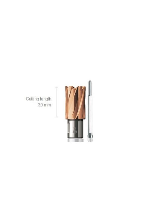 BDS Carbide-Plus keményfémes és TiN bevonatos magfúró, munkahossz: 30mm, átmérő: 25 HKK-P 025