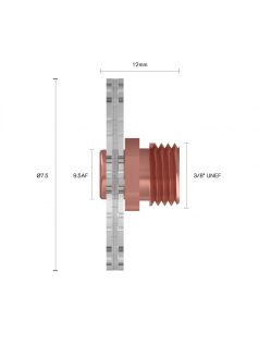Nagy gázlencse 1.6mm AWI pisztolyokhoz SR 9/17/18/20/26