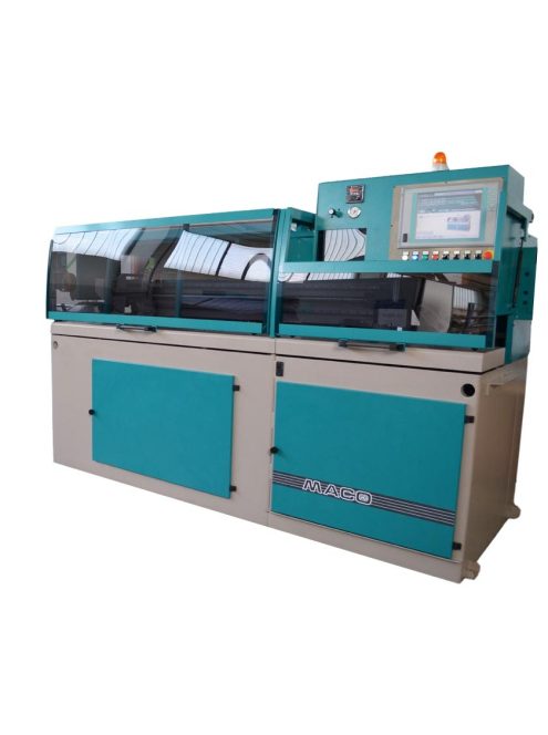 MACO KS425AR automata fűrészgép csövekhez, profilokhoz etető rendszerrel, vágási kapacitás: 140mm