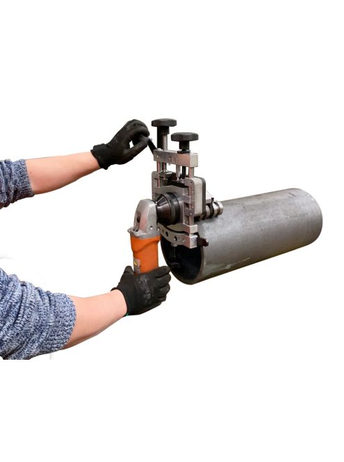 NKO B15 ELECTRA elektromos kézi élmarógép + B-Dock + Xpipe csőélmaró szerelvény. FEIN motor. Választható vágófejjel. Vágófej nélkül szállítva!