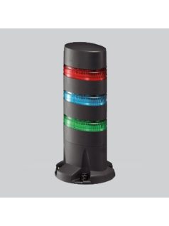 pilous m3 háromszínű jelzőfény kék, piros, zöld