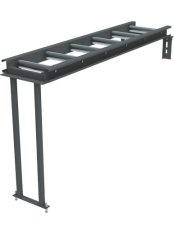 Könnyű, közepes teherbírású görgősor. Teherbírás: 200kg/fm. Szélesség: 280mm. Hossz: 3,0 méter