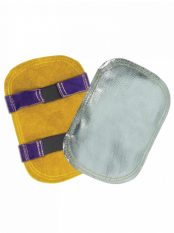   Panther kézpajzs, ALU kézvédős hátrész, szikraálló, szintetikus, alu/sárga (NEM PÁR, DARAB!)