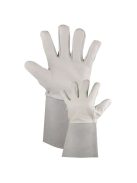 Parweld AWI kesztyű, bélelt, szürke/fehér, bárány-marhabőr (10 db/cs)