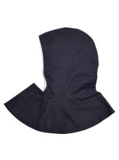   Hegesztőkámzsa fejvédő, vastag sűrű szövet (335g), hosszú nyak résszel, kék