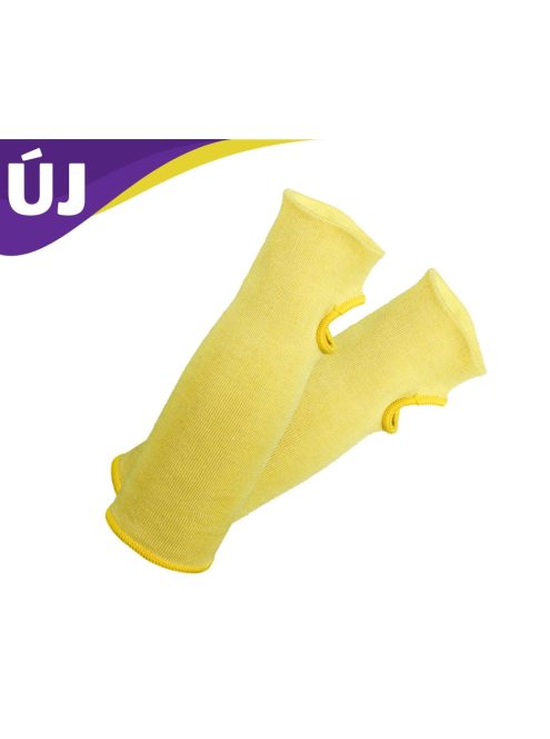 Kevlár sárga karvédő L-es