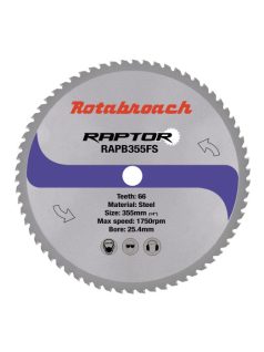   Rotabroach TCT keményfémlapkás körfűrész, D: 230mm, belső furat: 25,4mm, fogszám: 80, alumíniumra