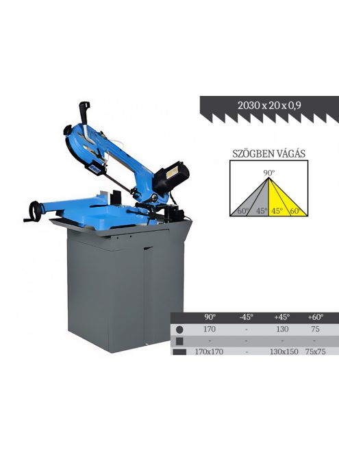 DoALL USA manuális szalagfűrészgép S-170M