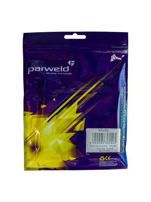 Parweld WH1 külső védőplexi, 110x90mm (10db/cs)