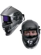 Automata fejpajzs, Parweld flip-up felhajtható,  4 szenzoros, nagy TRUE COLOR látómezős 100x60mm. DIN 5-13