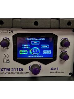   PARWELD XTM211Di digitális multifunkciós 4in1 hegesztőinverter 