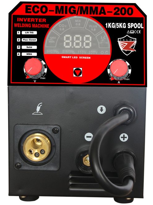 ZELDA ECOMIG-200 Multimig 4in1 inverteres szinergikus hegesztőgép