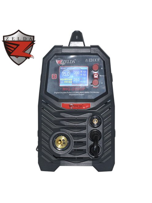 ZELDA 200A-os impulzus, duplaimpulzus MIG/MAG hegesztőgép 