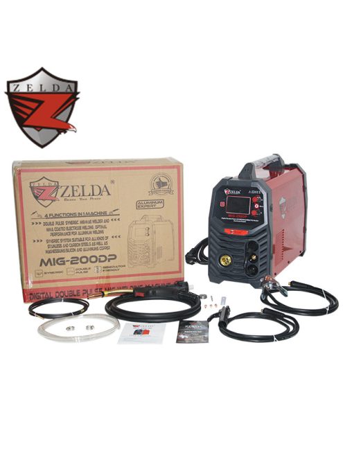 ZELDA 200A-os impulzus, duplaimpulzus MIG/MAG hegesztőgép 