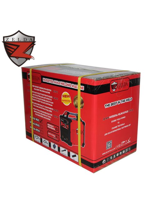 ZELDA MMA-160 bevont elektródás inverteres hegesztőgép