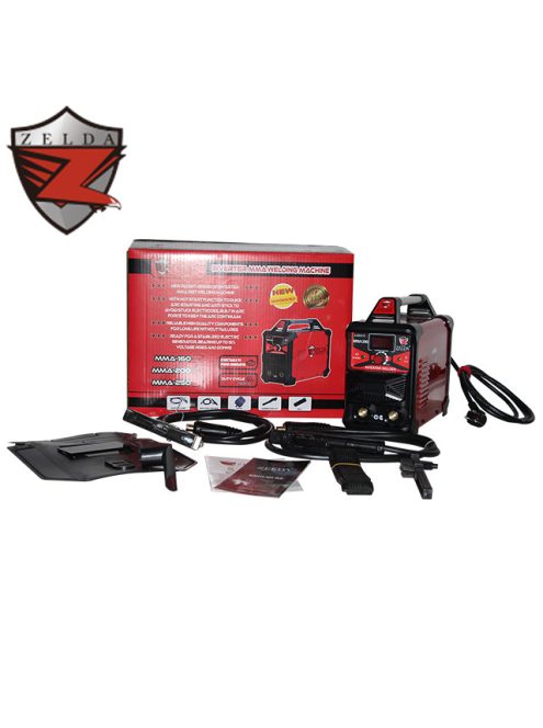 ZELDA MMA-200 bevont elektródás inverteres hegesztőgép