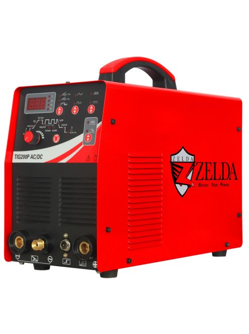 ZELDA TIG-200P-ACDC 200A-os digitális, impulzus AC/DC HF-AWI inverteres hegesztőgép 