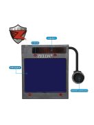 ZELDA automata fejpajzs, "Panorama", 4 szenz., látómező: 100x83mm. DIN 5-13