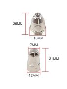 ZELDA P80 plazmavágó fúvóka 1,3mm