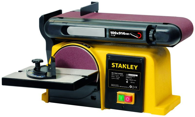 STANLEY SXBS914E kombinált szalagcsiszológép