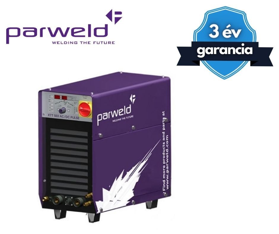 Parweld 500A-os digitális, impulzus AC/DC HF-AWI inverteres hegesztőgép